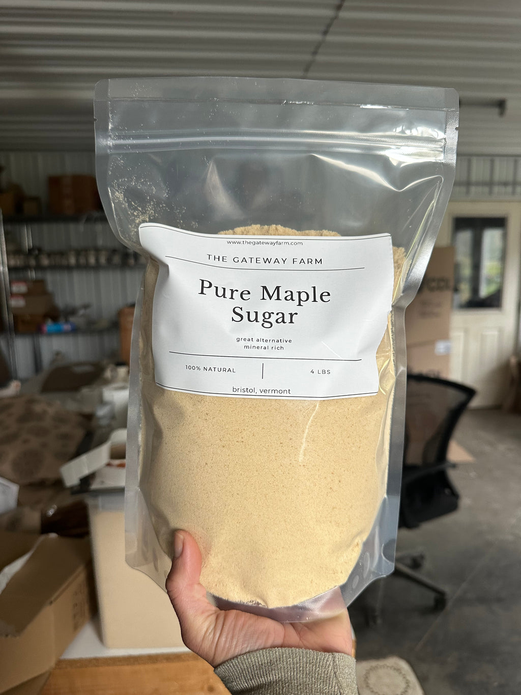 Maple Sugar - 4 lbs