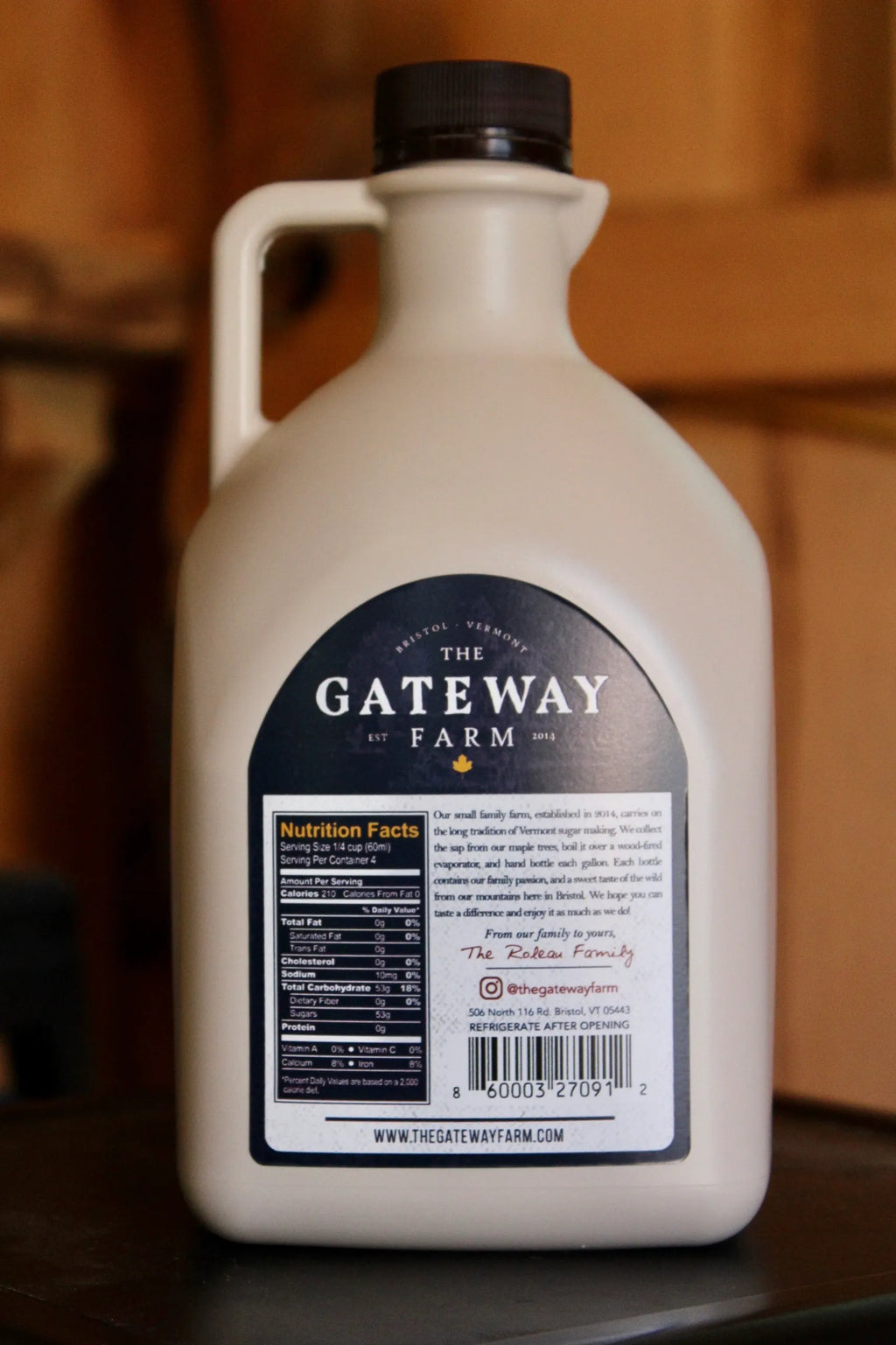 Half Gallon - 64 oz.