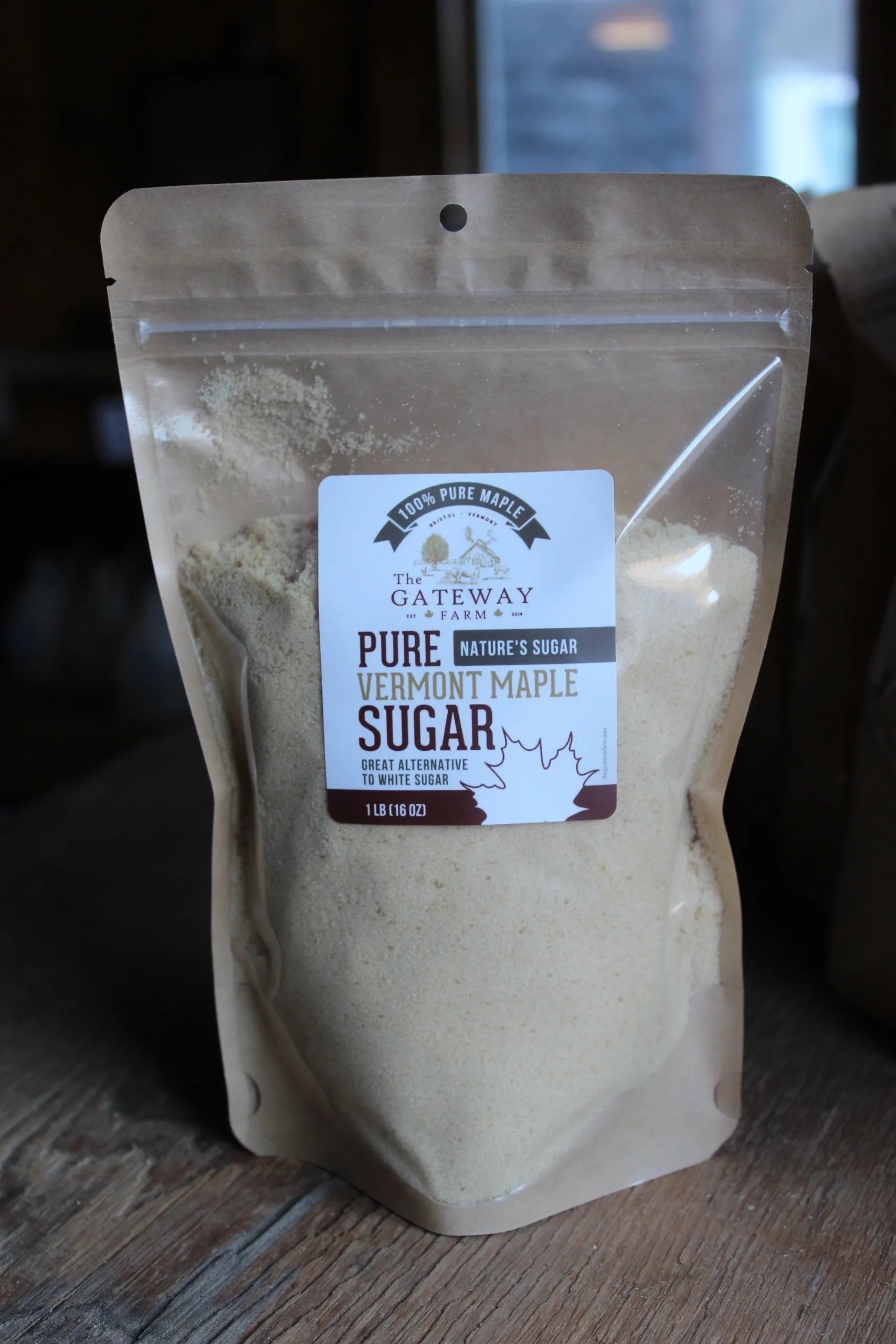 Pure Maple Sugar - 1 lb